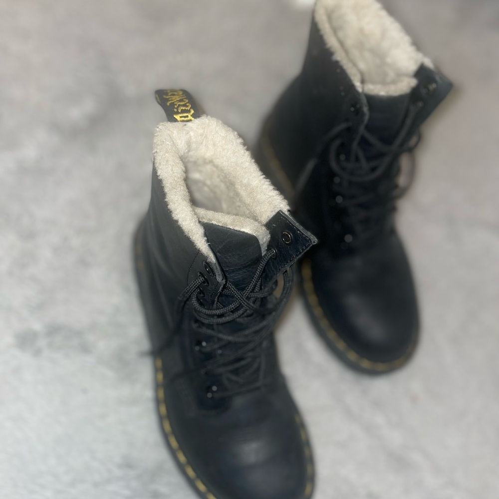 Black Leather Women's Boots